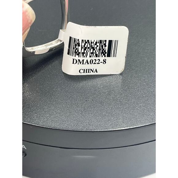 Michelle Albala 10mm Round Pearl Rhodium Sterling Ruby Cabochon Ring New Sz 9 - Picture 13 of 14